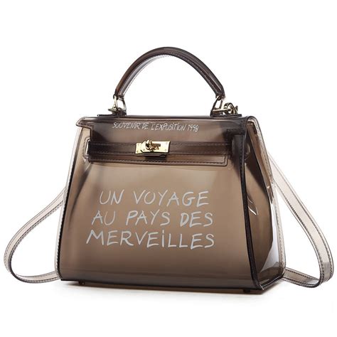 un voyage bag clear hermes|Hermes Voyage .